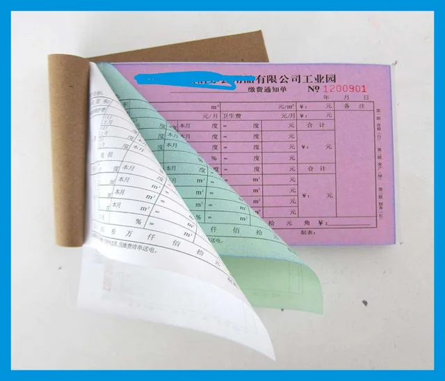 carbonless copy receipt book multi functional receipt list printing receipt copy