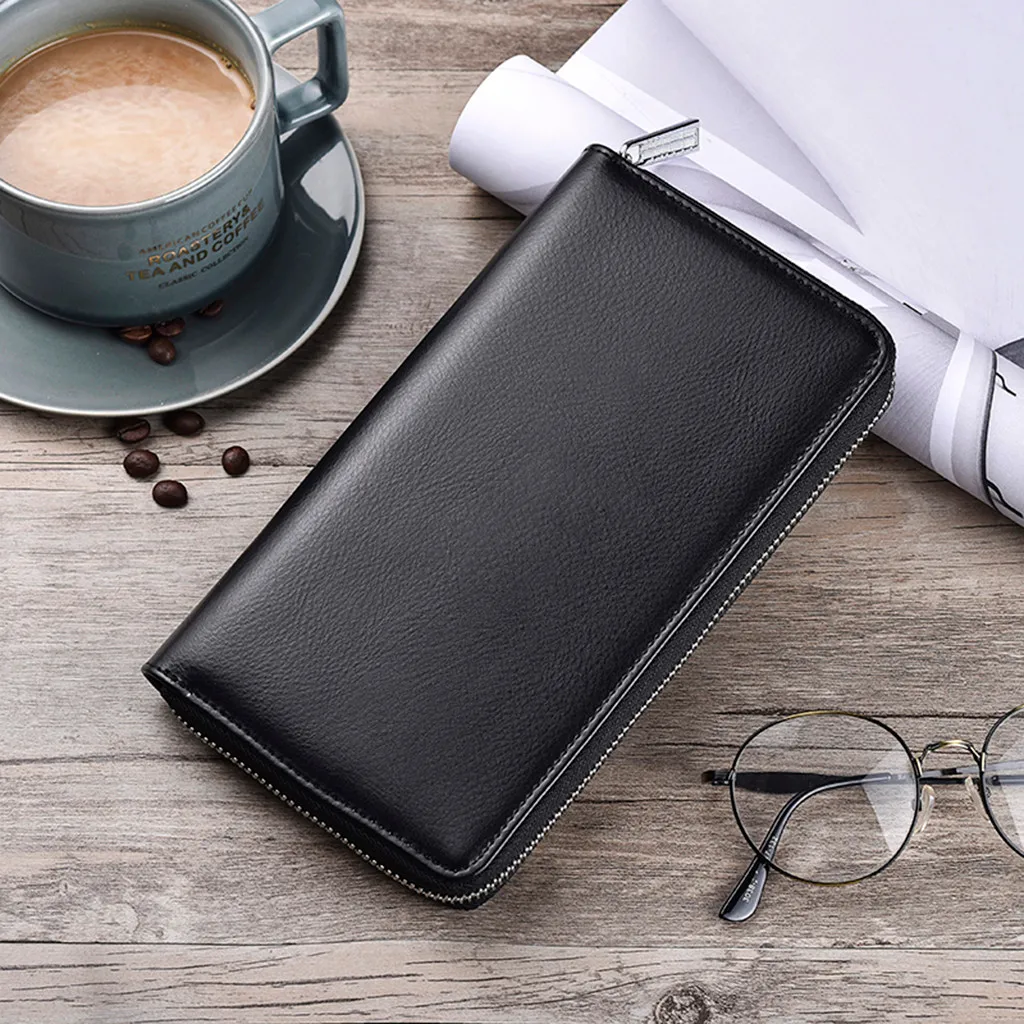 

Men Anti-magnetic Multi-card Large Capacity Organ Card Package Wallet