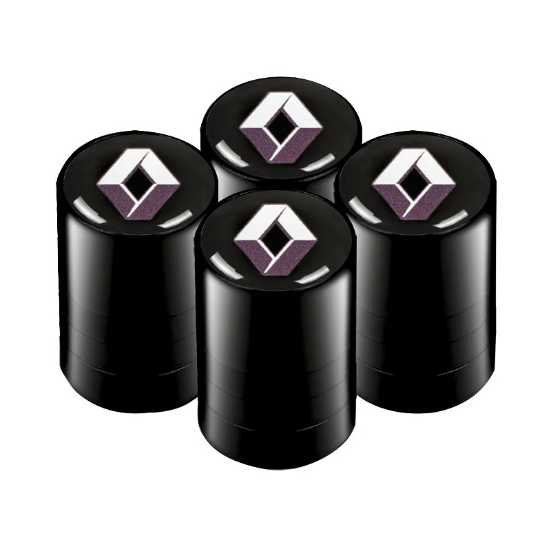 

4PCS/set Auto Accessories Wheel Tire Parts Valve Stem Caps Cover for Renault Wheel Clio Megane Laguna Scenic TwinGo Emblem Badge