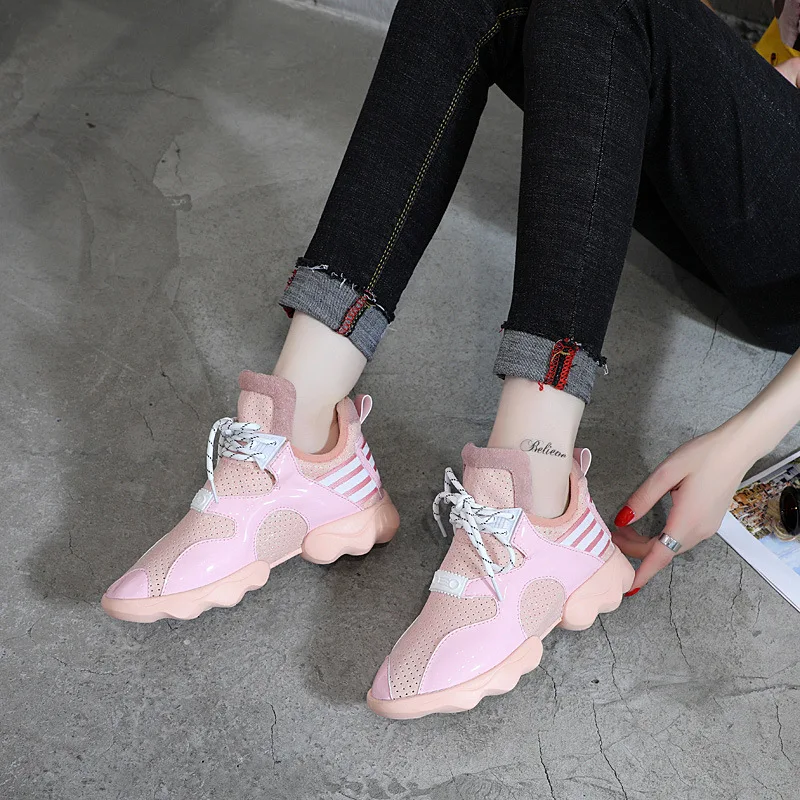 MSSTOR 2018 Women Running Shoes Summer Breathable Girl Sport Shoes Woman Brand Outdoor Athletic Jogging Walking Ladies Sneakers