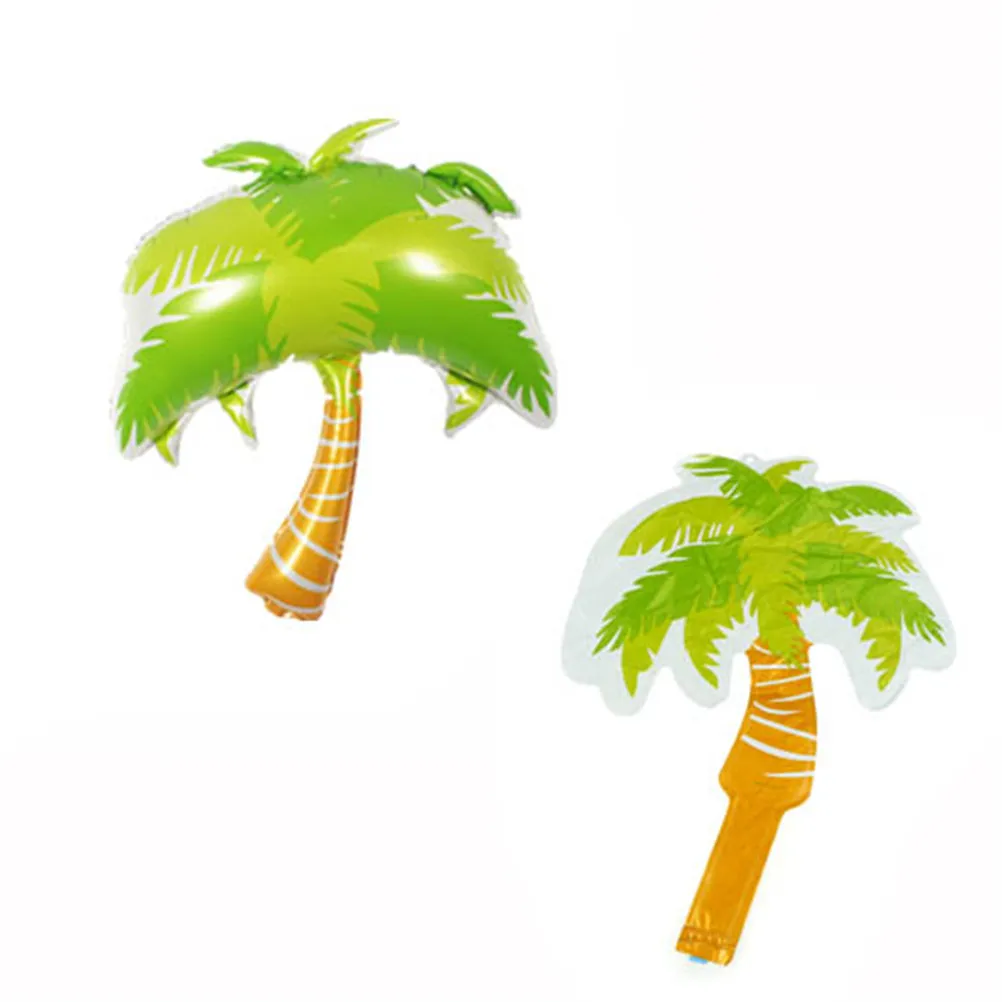 

Hawaii Vivid Coconut Tree Balloon Theme Party balloon Beach Aluminum Foil Balloons Party Birthday Decoration Supplies 39*27cm