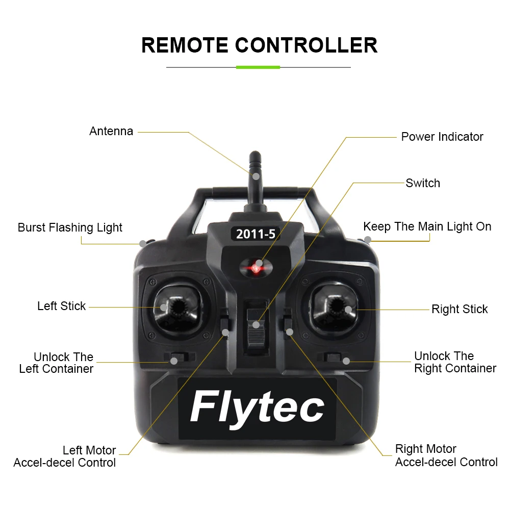 Flytec 2011-5 рыболокатор с двойным мотором, рыболокатор, радиоуправляемая приманка, лодка, игрушка, загрузка 500 м, дистанционное управление, рыболовная приманка, лодка, радиоуправляемая лодка