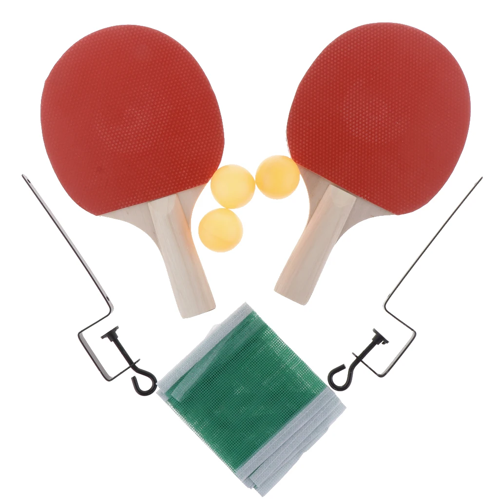 Весло для пинг-понга(набор для 2 игроков) 3 весла для пинг-понга ABS Мячи | полный набор для настольного тенниса для игры в помещении и на открытом воздухе