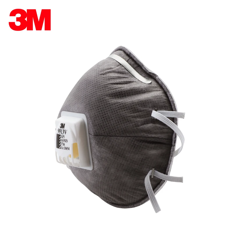 3M 9913V Dust masks KN90 Anti Non-oily particulate matter Dust protective masks breathing valve mask AS/NZS/LA Certified H012915 3M 9913V Dust masks KN90 Anti Non-oily particulate matter Dust protective masks breathing valve mask AS/NZS/LA Certified H012915