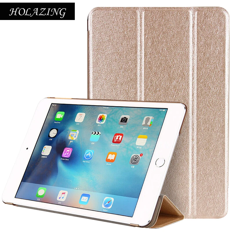 Wholesale Trifold Magnetic Smart Cover For iPad Air 2 Premium Quality Folding Design Ultra-thin PU Leather Case Air2 Auto On/Off