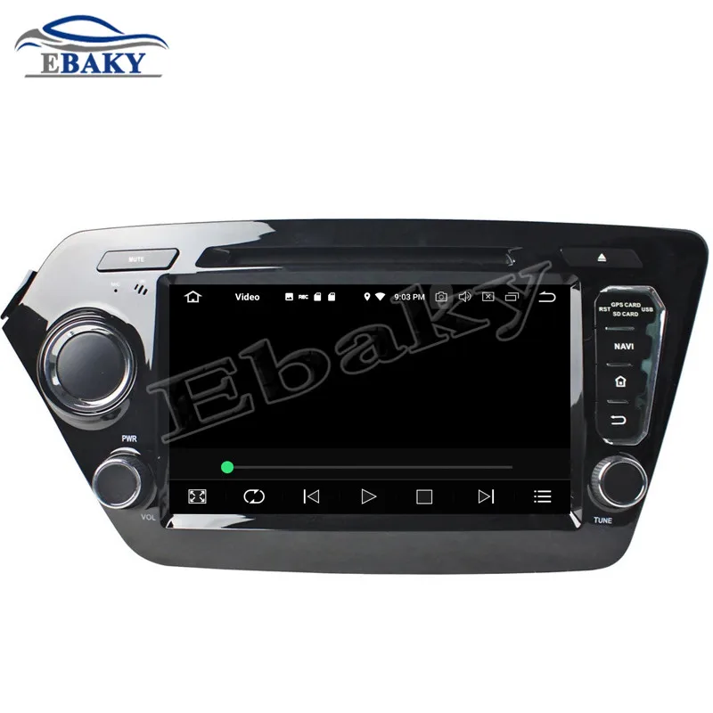 Excellent NaviTopia 8inch 4GB RAM 64GB ROM Octa Core Android 9.0 Car DVD Player For KIA K2/RIO 2011-2012/Bluetooth/GPS 16