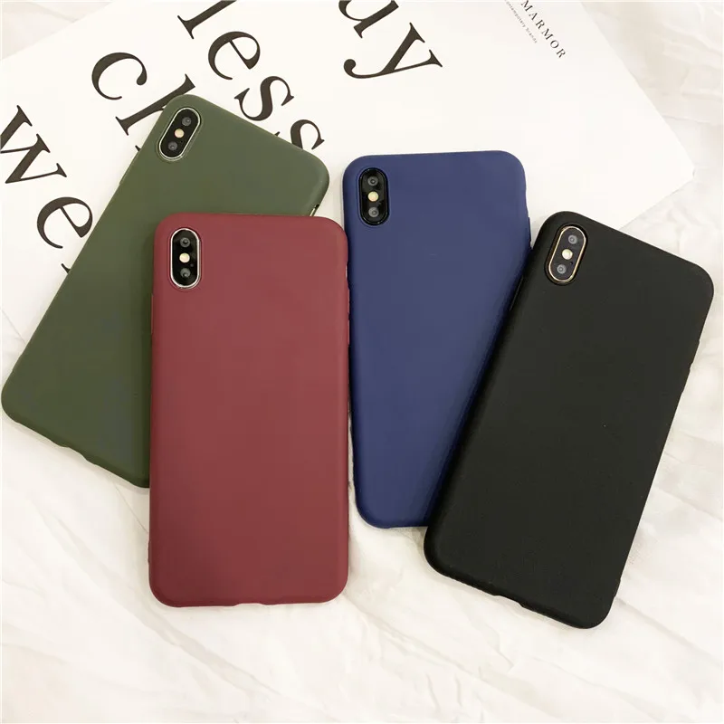 For iphone case fashion Colorful color Phone Cases For iphone 7 6 6s 8 plus case For iphone X XS XR max Back Cover Soft Silicone For iphone case fashion Colorful color Phone Cases For iphone 7 6 6s 8 plus case For iphone X XS XR max Back Cover Soft Silicone