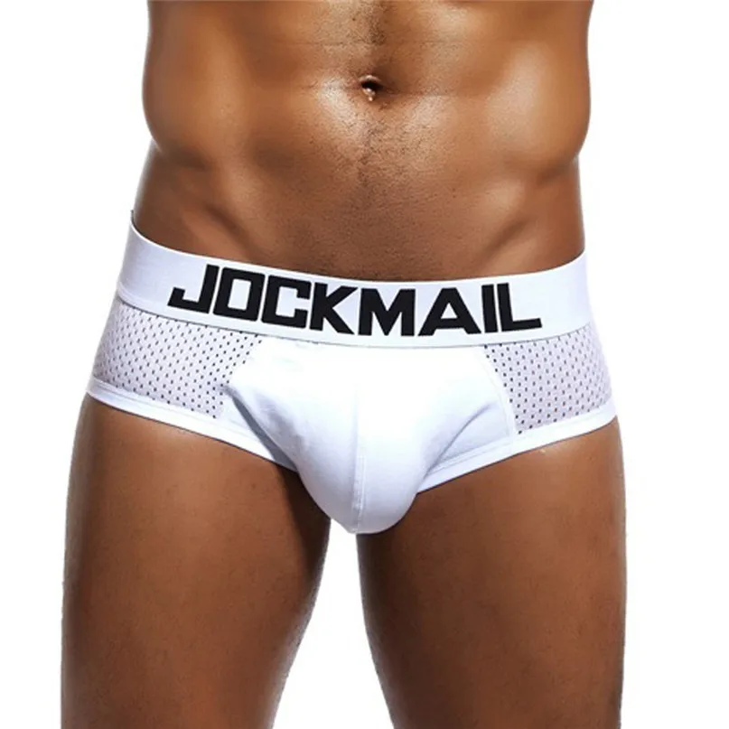 NEW Sexy Underwear Men Short Breathable Underpants Letter Pouch Soft Triangle Briefs Panties for sports fitness Swim (2)
