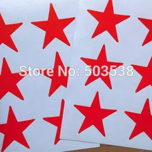 300 шт./партия. пустые наклейки с красной звездой. бумажные наклейки. наклейки для скрапбукинга. клейкие наклейки. Классические игрушки. Принадлежности для детского сада