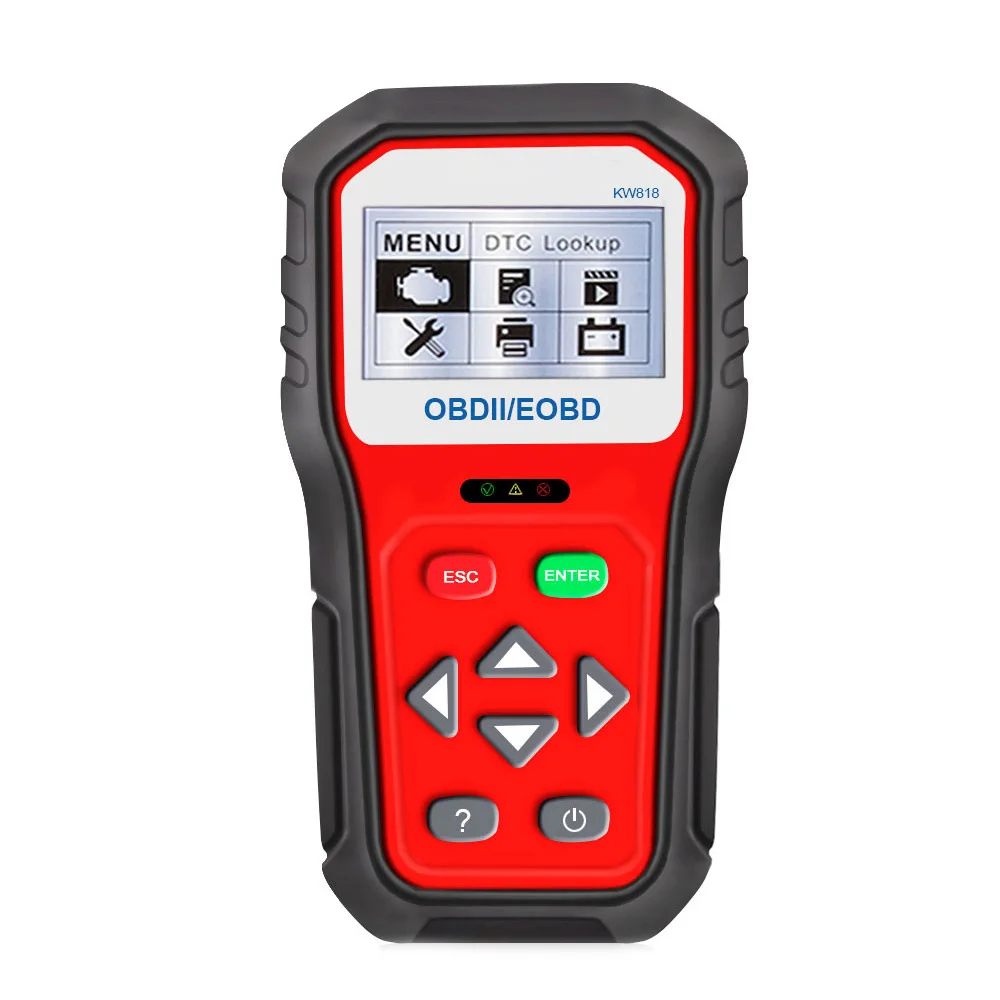Усовершенствованный диагностический сканер OBDII ODB2 EOBD для автомобиля 12 В тестер