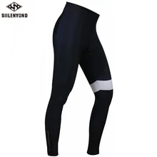 Siilenyond зимние 3D с гелевым наполнителем велосипедный штаны ударопрочный MTB велосипед Велоспорт плотные велосипедные брюки