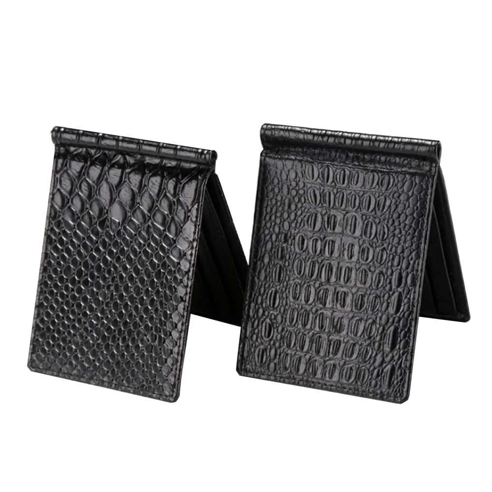 

Luxury Mixed Color Exotic Snake Skin Wallet Short PU Leather Wallet 2 Styles Quality Control