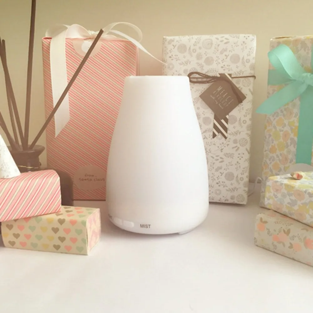 

Ultra Quiet Colorful Night Light Air Humidifier Ultrasonic Essential Oil Aroma Diffuser for Home Office Car Best Birthday Gift