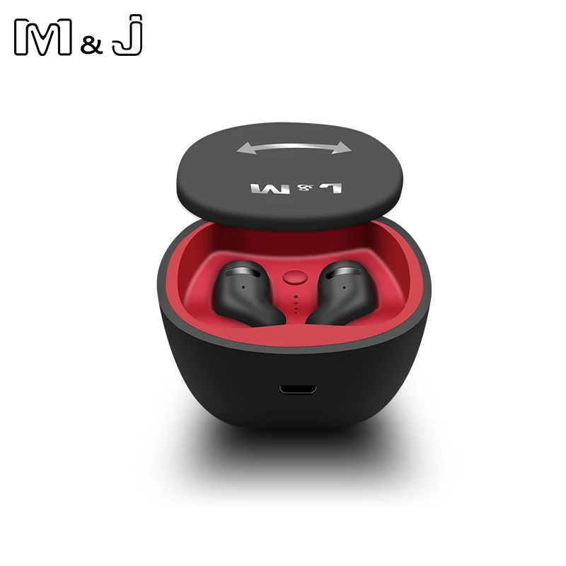 M& J TWS Bluetooth 5,0 наушники-вкладыши беспроводные наушники стерео Бас Звук шумоподавление мини беспроводные Bluetooth наушники