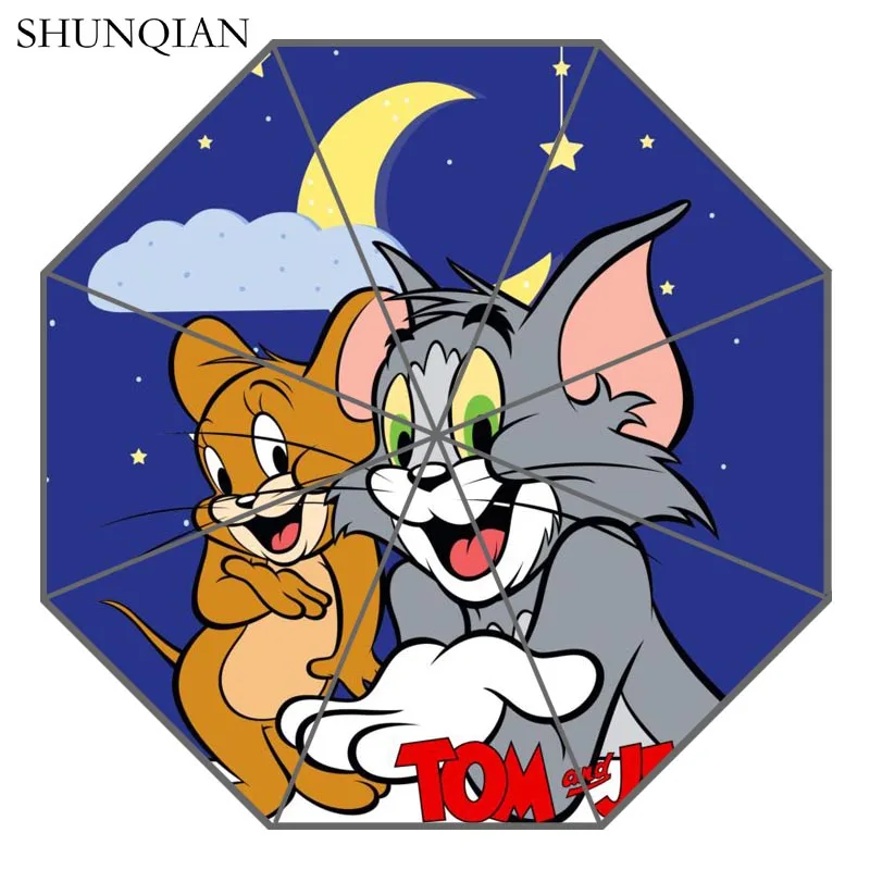 Buy P Tom and Jerry Umbrella Custom Printing Foldable