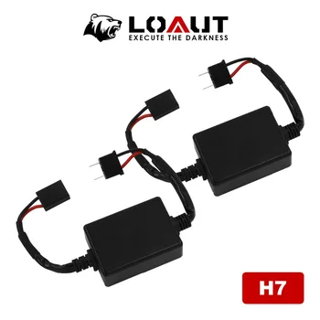 

LOAUT Tailor-made for Sagitar H7 Canbus Car Light Fog Lamp Cancel Error ! No Video Noise! Decoder for HID LED Headlight