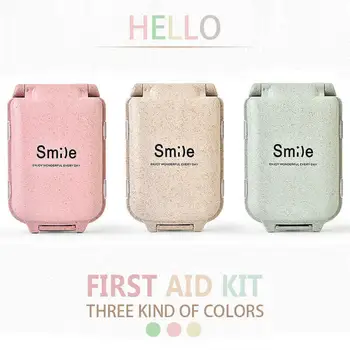 

Mini Medicine Pill Bandage Box Outdoor Medical Bag Camping Tactical Military First Aid Kit Family Car Emergency Survival Kit Bag