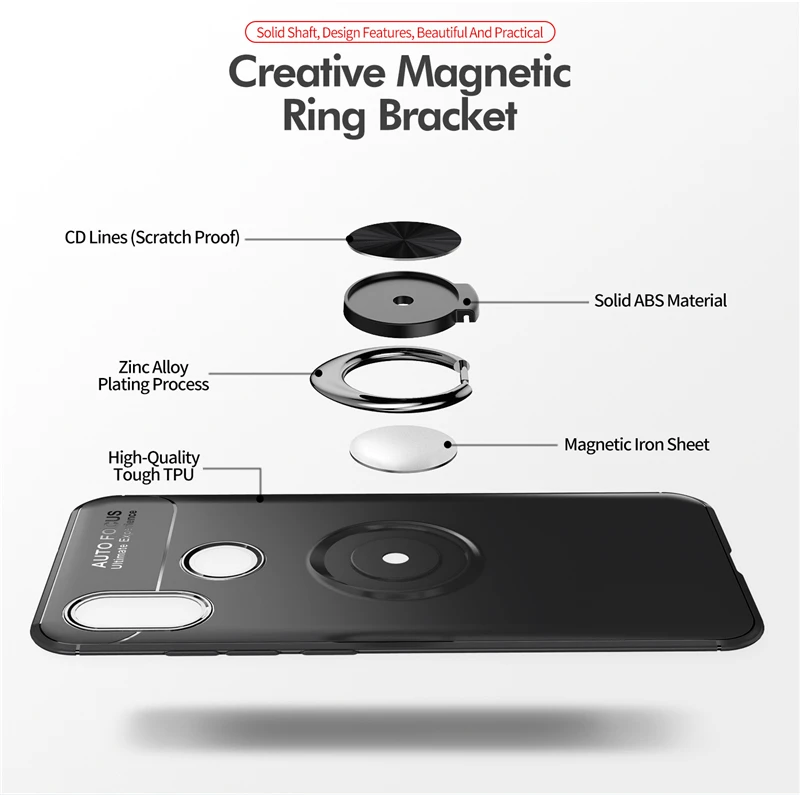 Magnetic Car Holder Case for xiaomi Mi Note 3 (8)