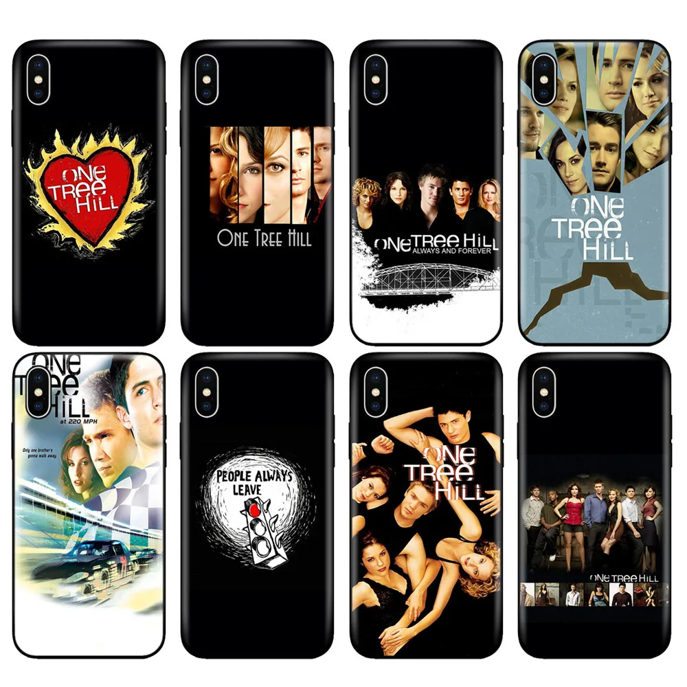 Чехол из ТПУ для iphone 5 черный силиконовый чехол 6 6s 7 8 plus x 10 XR XS 11 pro Max One Tree ham