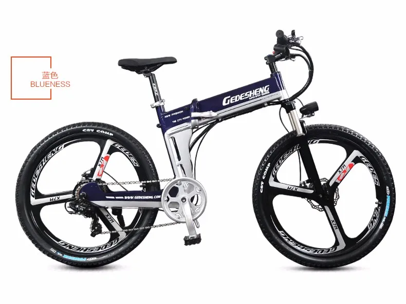 Cheap 26 Electric bicycle 48v hidden lithium battery 400W MTB ebike high speed motor ABS brake Fold Electric mountain bike transporta 35 Cheap 26 Electric bicycle 48v hidden lithium battery 400W MTB ebike high speed motor ABS brake Fold Electric mountain bike transporta 35
