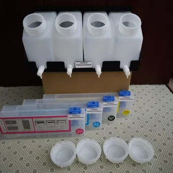 

eco solvent bulk ink system part 4 color CISS ink system for Roland Mutoh large format printer bulk ink system 4tank+4cartridge