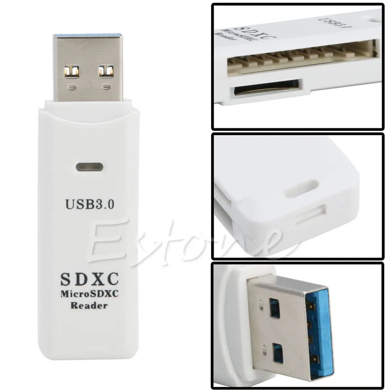 Bgektoth 2 в 1 USB 3.0 SDXC TF чтения карт памяти адаптера