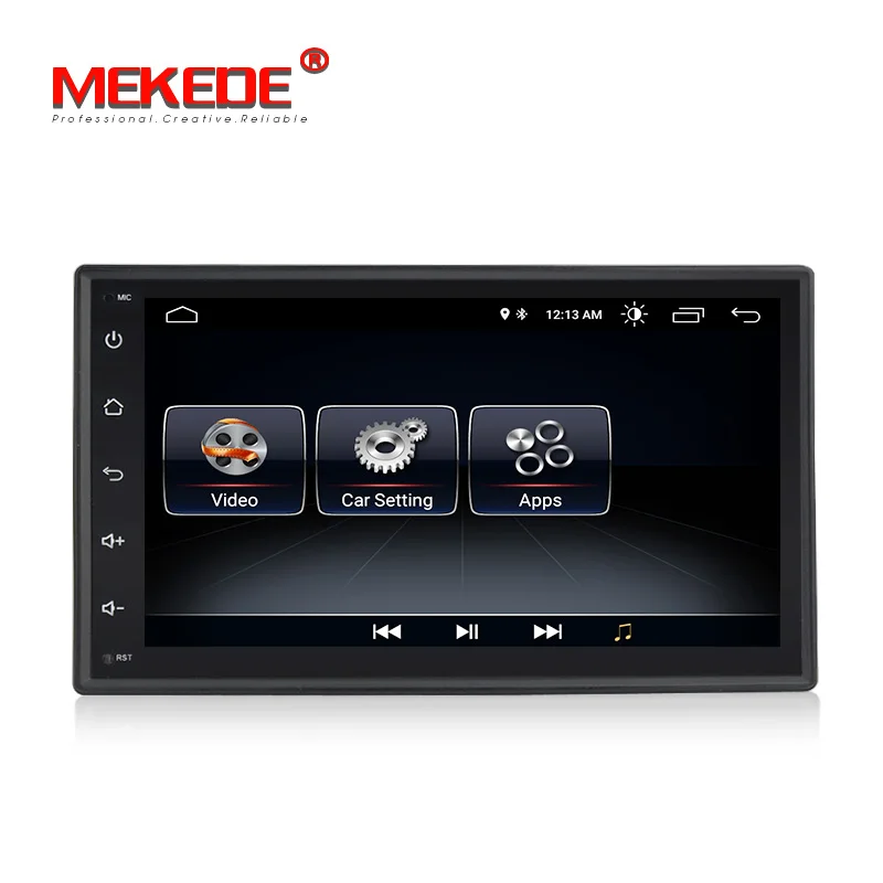 Sale Car DVD GPS android 8.1 Player 2 din radio New universal GPS Navigation Multimedia For Nissan Toyota Volkswagen Mazda BYD Kia VW 2
