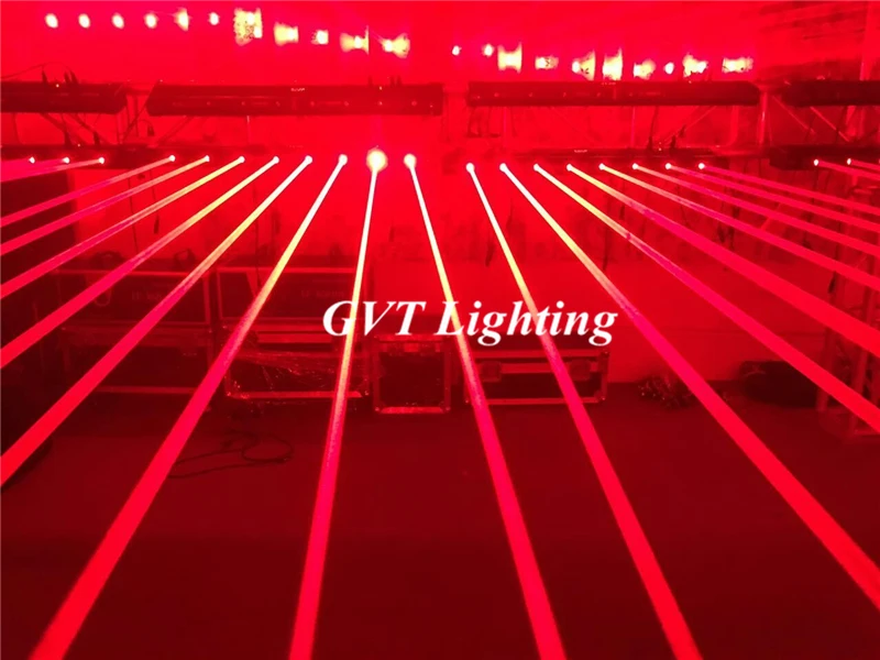 Высокое качество восьмиголовый проектор Восемь глаз лазерный свет движущаяся головка сканирование свадебное шоу оборудование бар KTV сценические огни