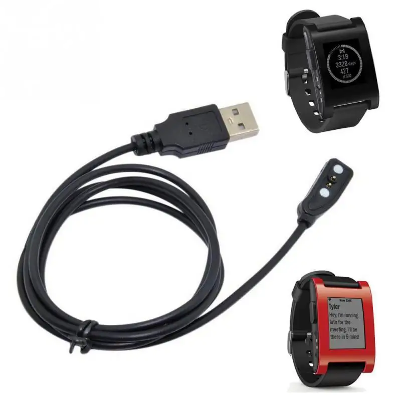 Высокое качество полезное магнитное зарядное устройство USB шнур зарядный кабель для смарт-часы Pebble