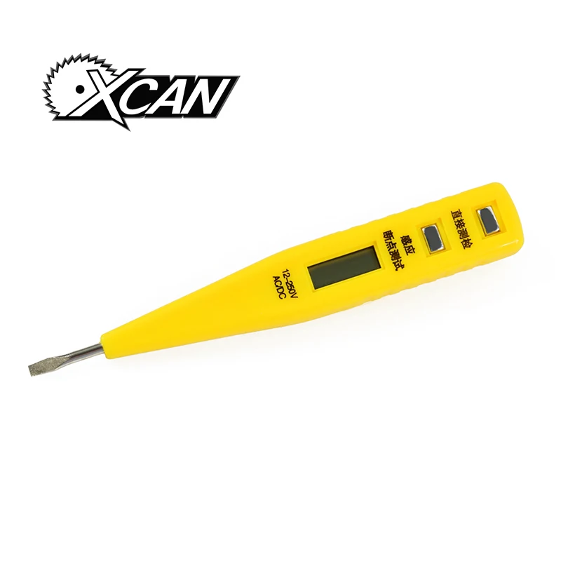 

Xcan Multifunction ditigal display lighting testing meter screwdriver electroprobe Electricity test pencil Insulated screwdriver