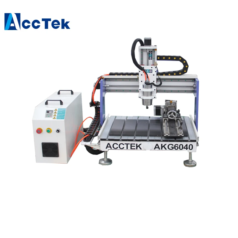

mini 4 axis wood working cnc router 600*400mm speed 3d cnc router machine for engraving wood, acrylic, pvc, mdf, aluminum price