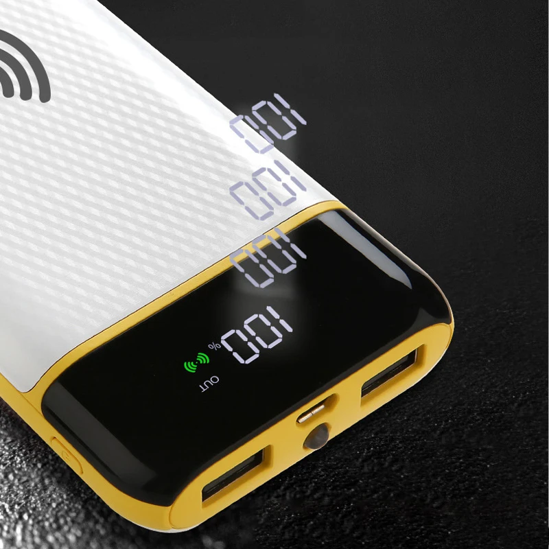 wireless power bank fast Power Bank 8000mAh External Battery Portable Mobile Phone Charger Universal 2 USB for iPhone XS MAX X