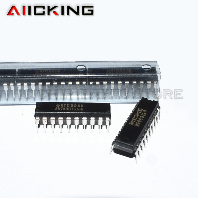 

10PCS/LOT SN74HCT574N 74HCT574N 74HCT574 DIP DIP-20 OCTAL EDGE-TRIGGERED D-TYPE FLIP-FLOPS WITH 3-STATE OUTPUTS