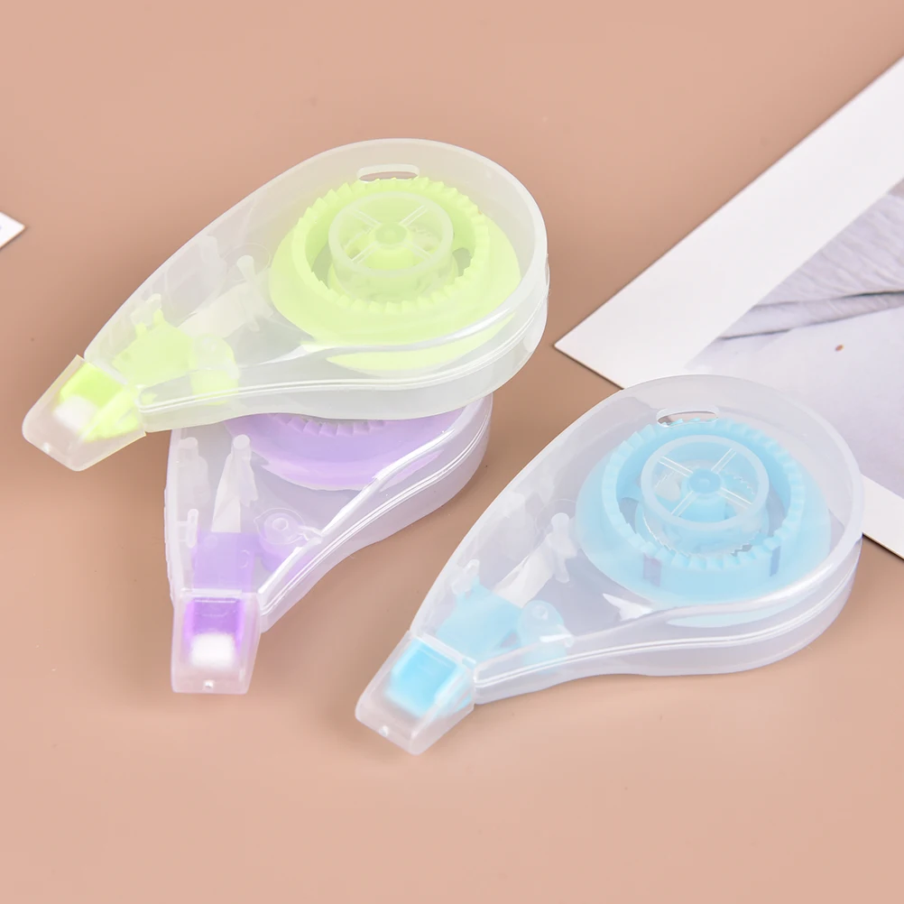 Clear Cute Correct Correction Tape Pens Kids School Office Supplies