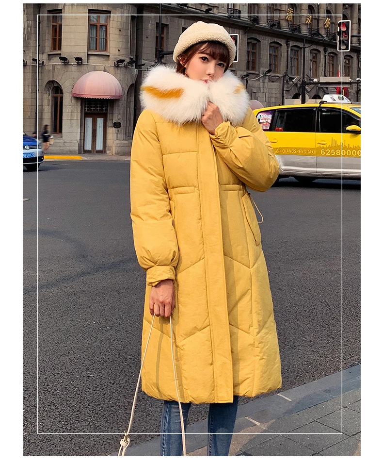 KUYOMENS Women Winter Coat Lady Jacket Warm Woman Parkas Female Overcoat High Quality Coats Girl's New Winter Clothes