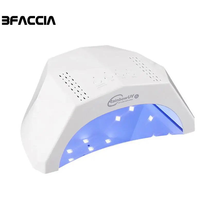 Bfaccia 48 Вт УФ светодиодная лампа для ногтей сушилка для всех типов гель 30 светодиодов УФ лампа для ногтей машина отверждения 5S/30 s/60 s таймер USB разъем