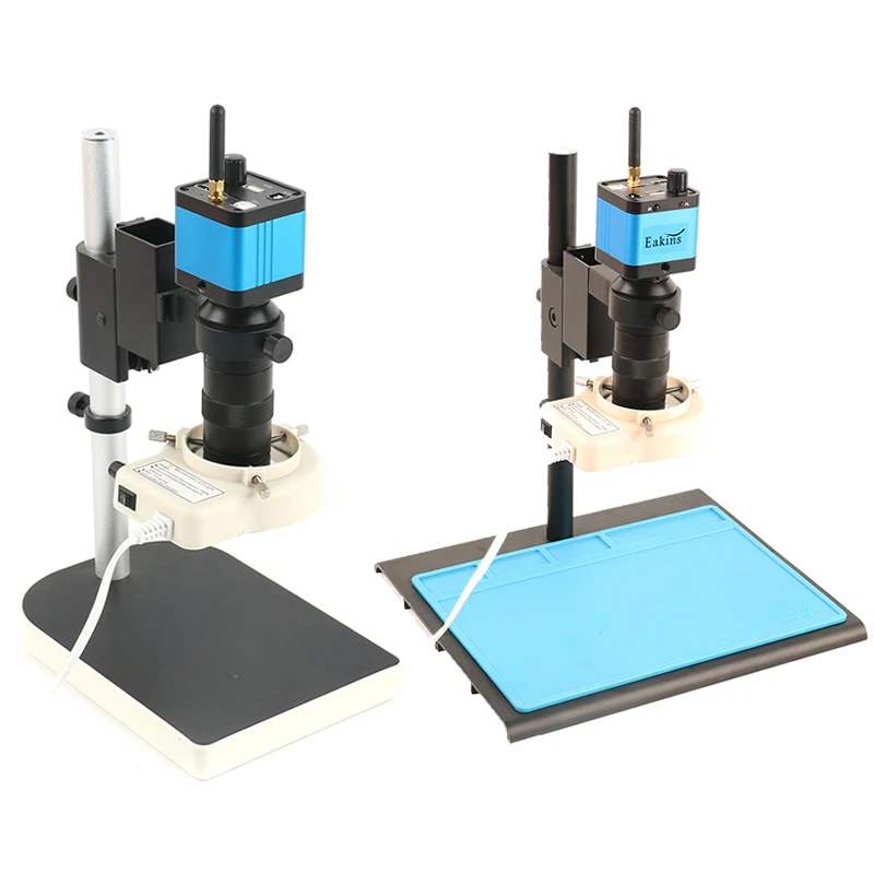 

100X Zoom Full HD 36MP HDMI USB WIFI Industrial Electronic Video Microscope Camera Set For Lab PCB Soldering Repair