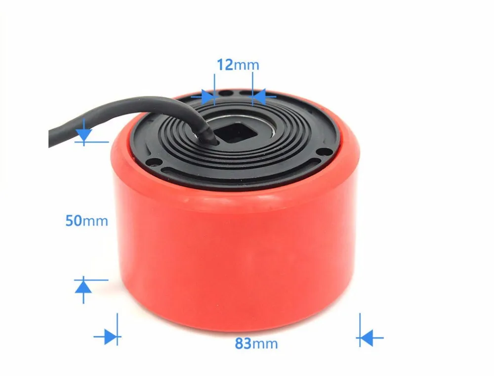 Clearance 12v 24v 36v 2600rpm/min 3" 83mm Skateboard Motor Electric Motor Wheels 200w 250w 260w For Double Drive Skateboard Scooter DIY 0