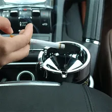 Автомобильная пепельницы сигарет Пепельница контейнер дымовая пепельница для авто пепельница держатель стакан для хранения авто аксессуары