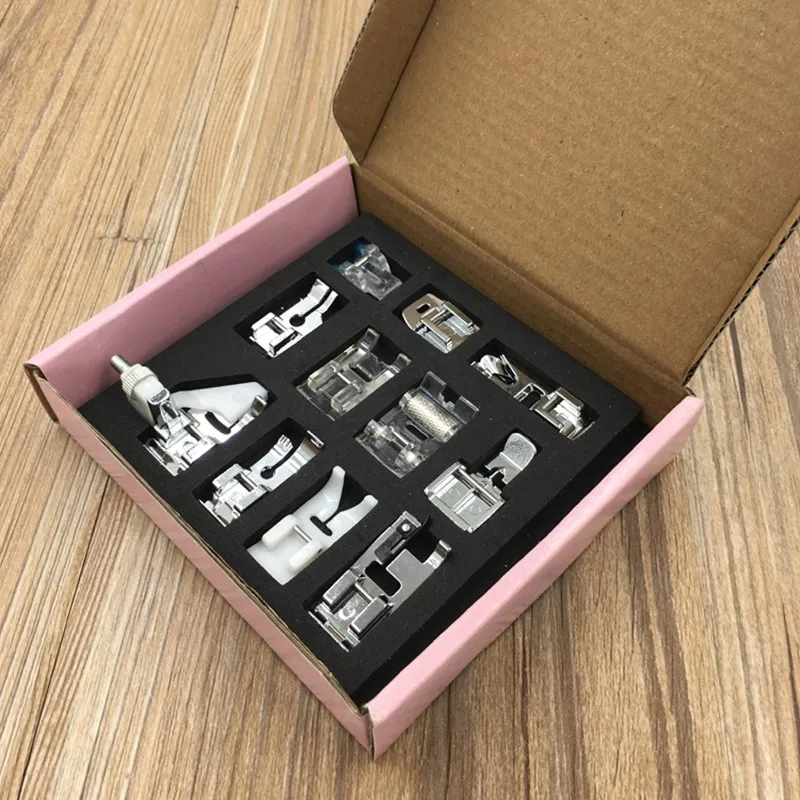 

11pcs Multifunction Presser Foot Spare Parts Accessories for Sewing Machine Brother Singer Sewing Tools & Accessory LH8s