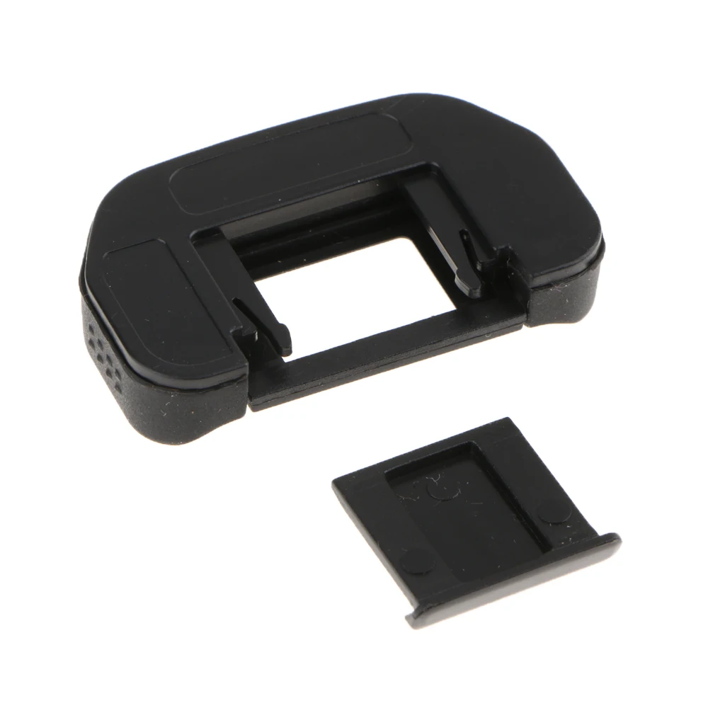 Viewfinder Eyecup Eyepiece Fits For Canon  6D Mark II/80D Attached With Hot Shoe Cover - Especially Useful To Eyeglass Wearers