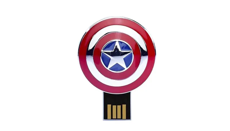JASTER Железный человек Капитан Американский Халк Ручной USB флеш-накопитель ручка-накопитель металлическая Флешка 4 ГБ/16 ГБ/32 ГБ/64 Гб карта памяти мультяшный подарок