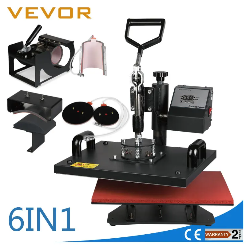 6 in 1 heat press