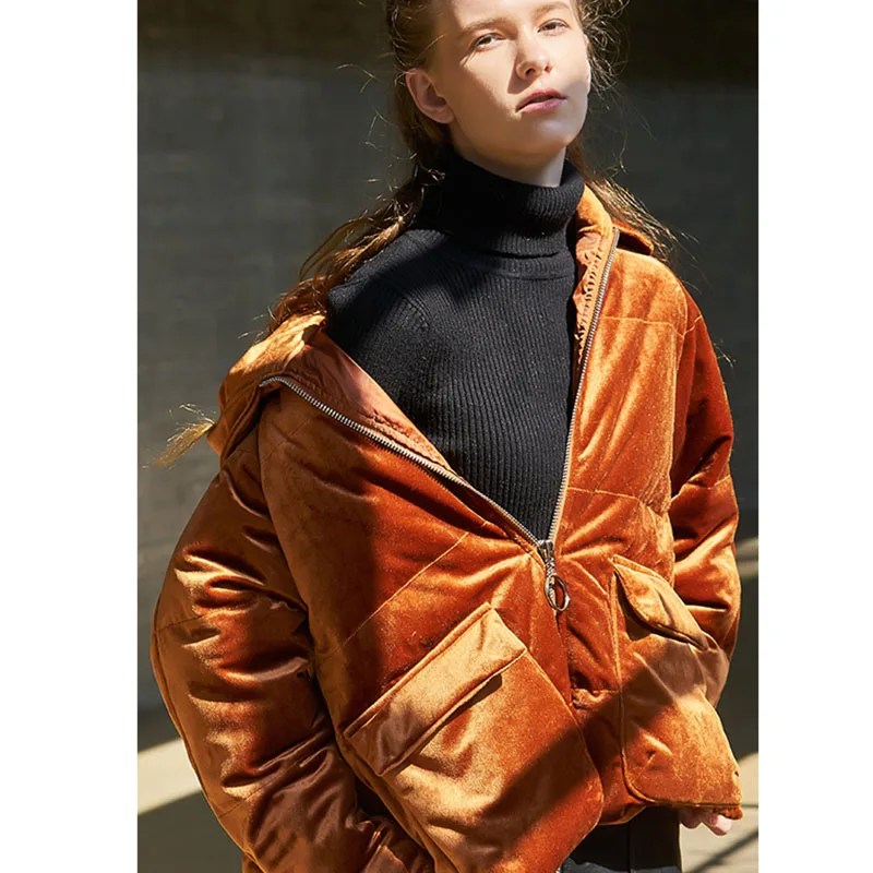 Heizle Down Coat Female Winter Parka 2018 Winter Down Jacket 90% Duck Down Loose Women Down Coats Female Warm Outerwear