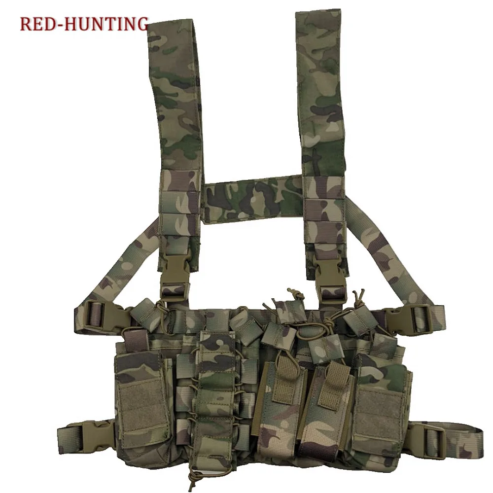Outdoor Paintball Vest Multicam Disruptive Environments Tactical Chest