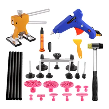 

WHDZ PDR Tools Rubber Hammer Tap Down Tools Aluminum Knock Down Pen Hand Tools For Paintless Dent Repair Tools Kit set