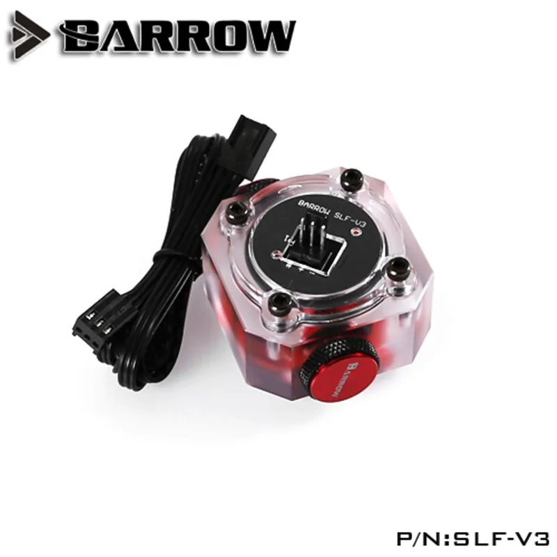 G1/4" Flow Indicator With 3Pin Output Water Cooling Digital Flow Meter