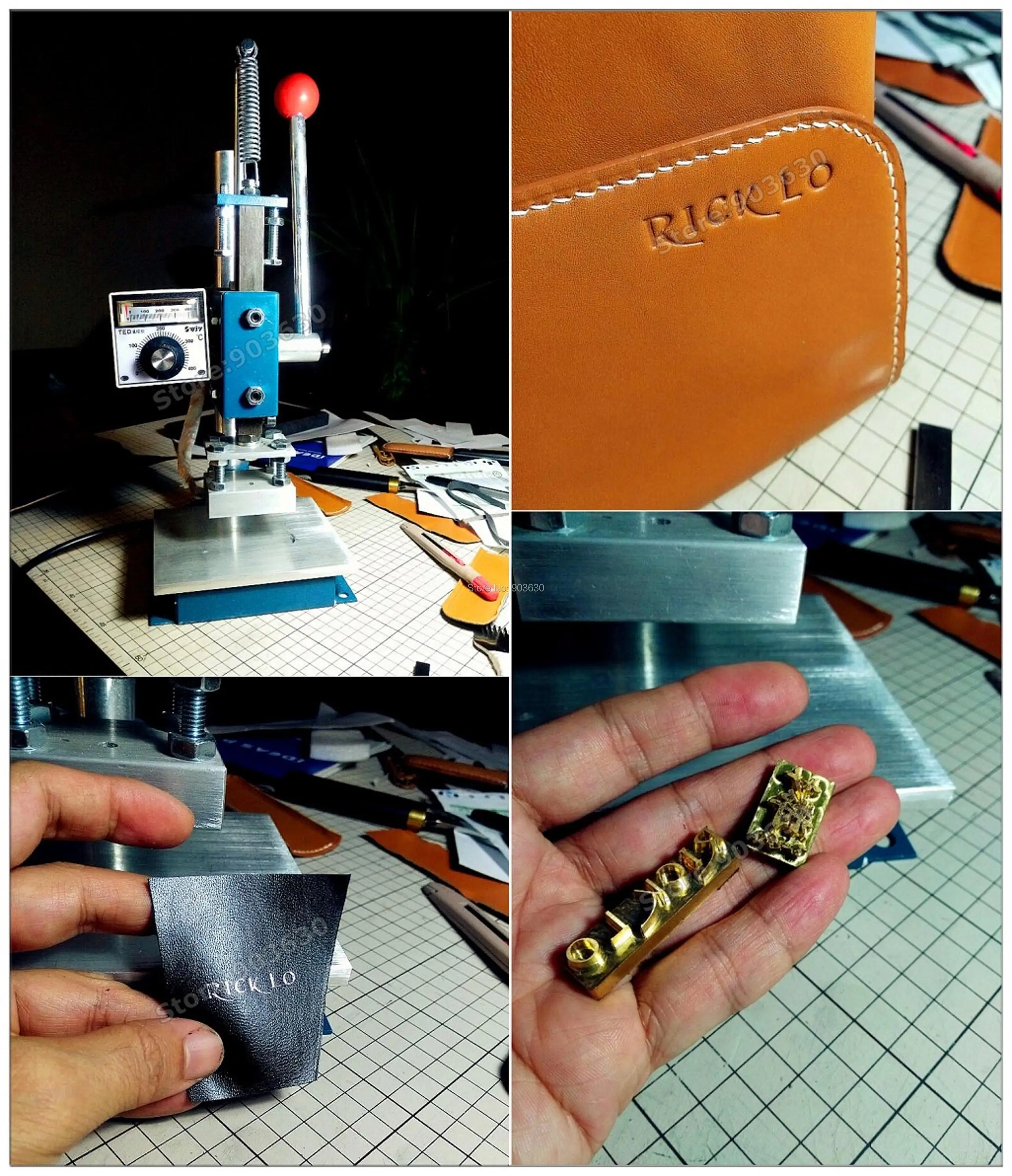Best Quality Manual Hot Foil Stamping Machine Leather Printer Creasing Machine Marking Press Embossing Machine