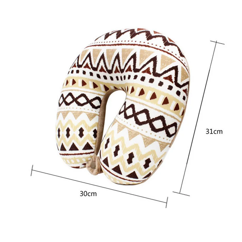 Удобные подушки с микробусинами для путешествий, для самолета, с поролоновыми частицами, для наполнения женщин, u-образная подушка для шеи, мягкая, для офиса, автомобиля, подушка для сна