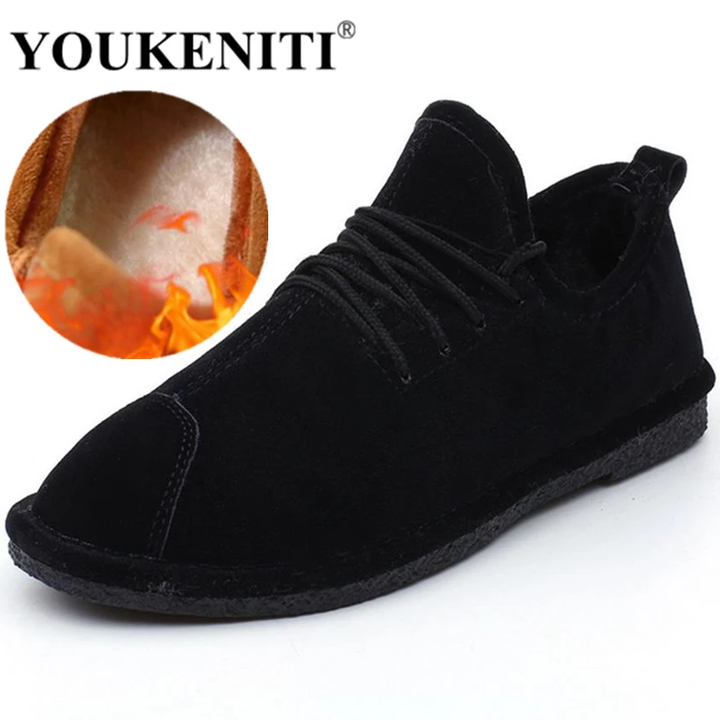 

men winter shoes men's winter warm snow shoe mens fur plush casual shoes male sneakers work shoes men zapatos lace up